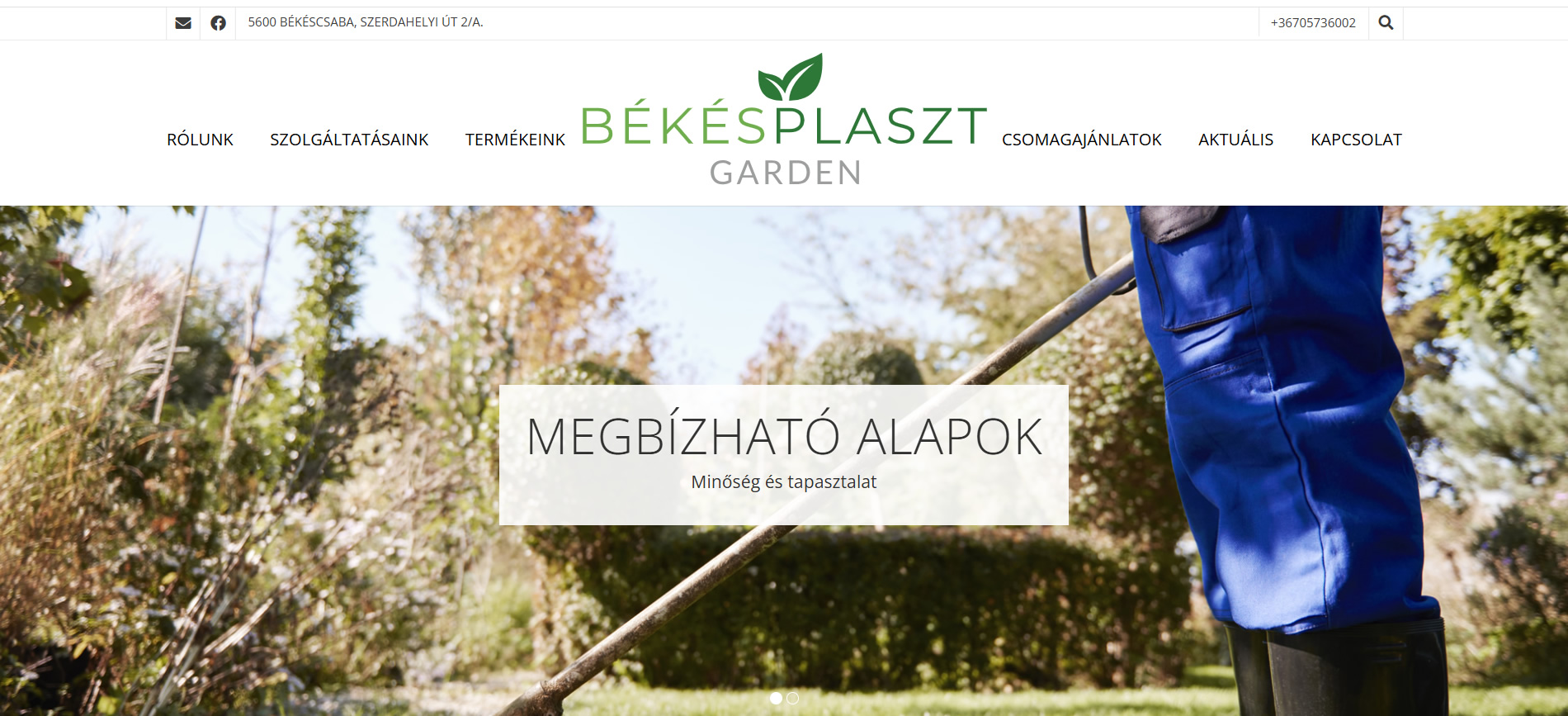 Békésplaszt Garden