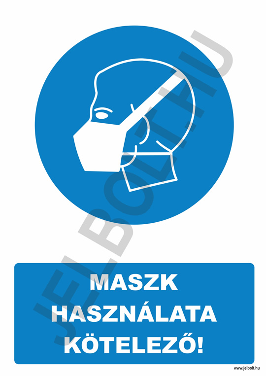 Maszk használata kötelező